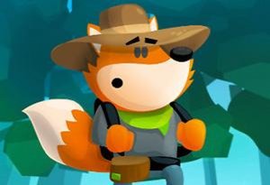 Cute Fox Gem Puzzle Adventure
