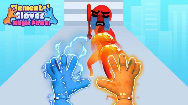 Elemental Gloves Arcade Action screenshot 1