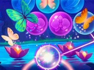 Butterfly Bubble Match Puzzle