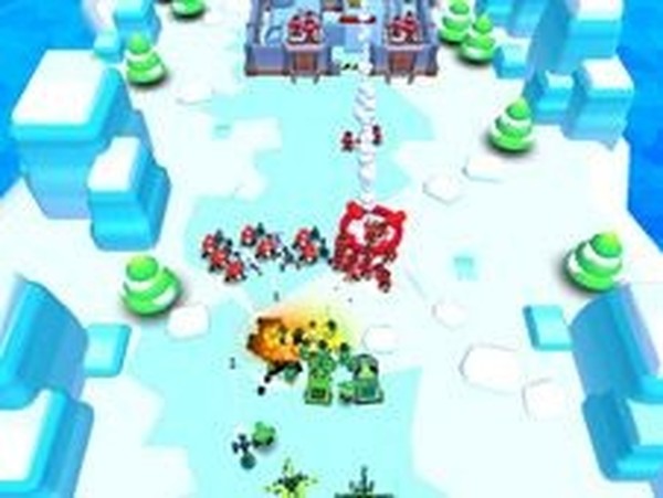 Merge Force Strategy Game screenshot 1