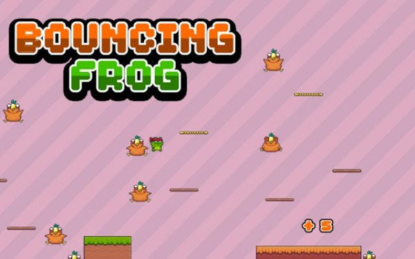 Pixel Leap Frog Climber screenshot 1