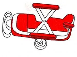 Plane Coloring Studio for Young Artists
