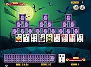 Winter Peaks Solitaire Card Puzzle